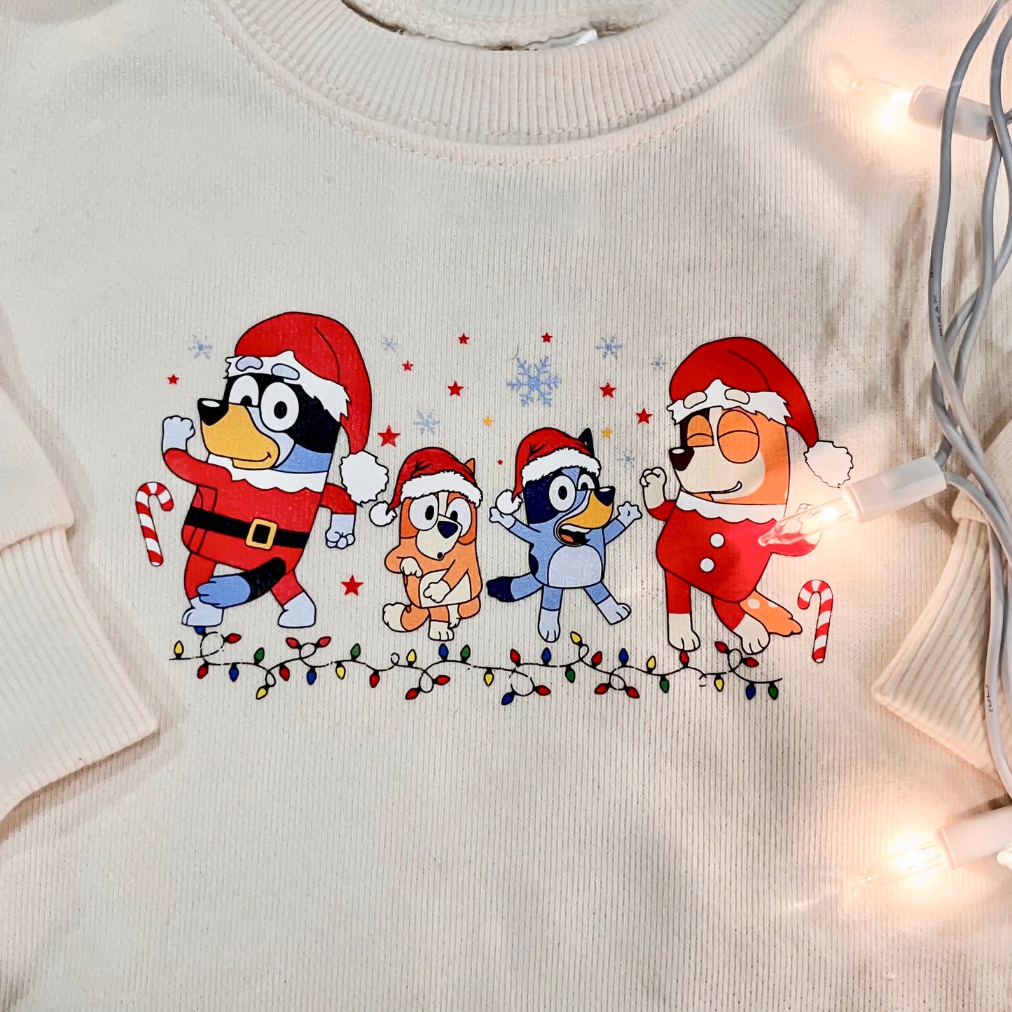 Bluey Christmas Bubble Onesie