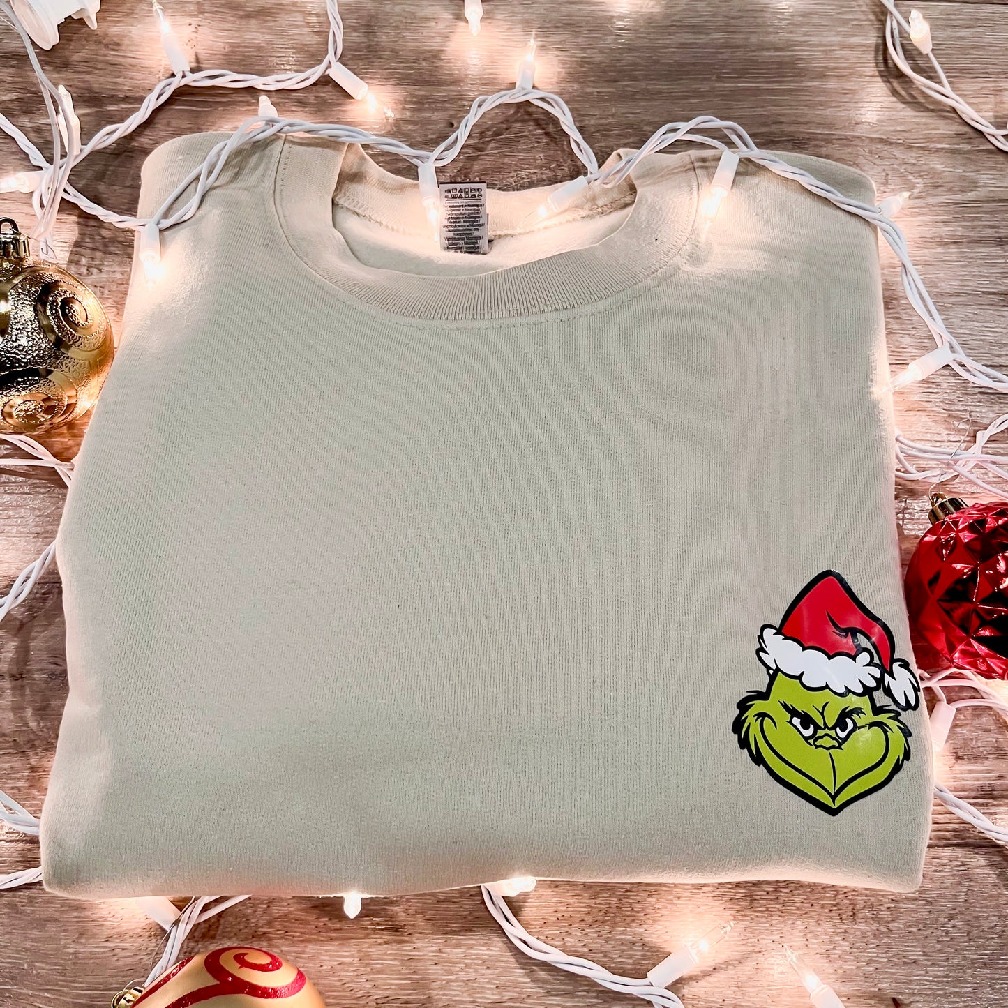 “You’re A Mean One” Grinch Pocket Sweatshirt