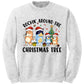 Adult Rockin’ Around The Christmas Tree Bluey Sweatshirt