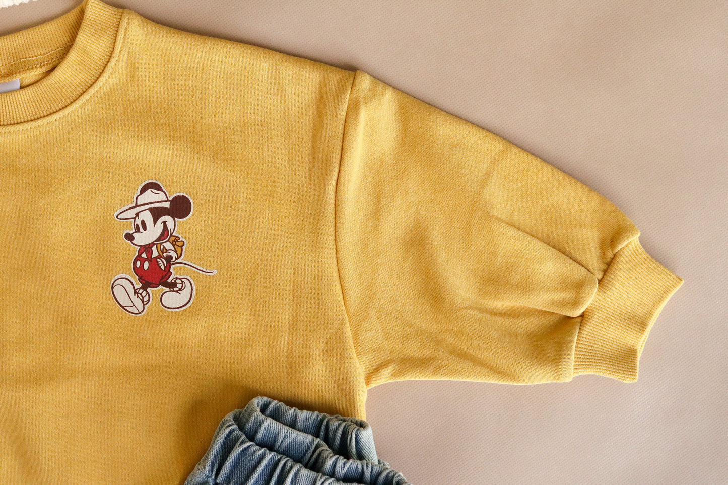 Mickey Fishing Crewneck