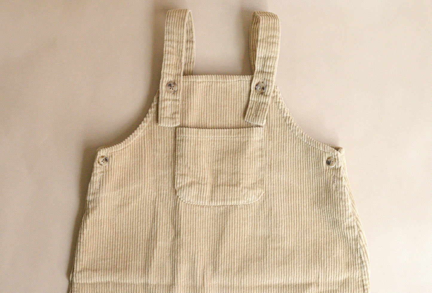 Pocket Corduroy Overalls